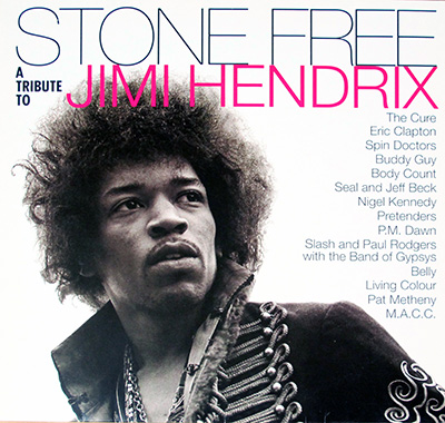 JIMI HENDRIX - Stone Free a tribute album front cover vinyl record